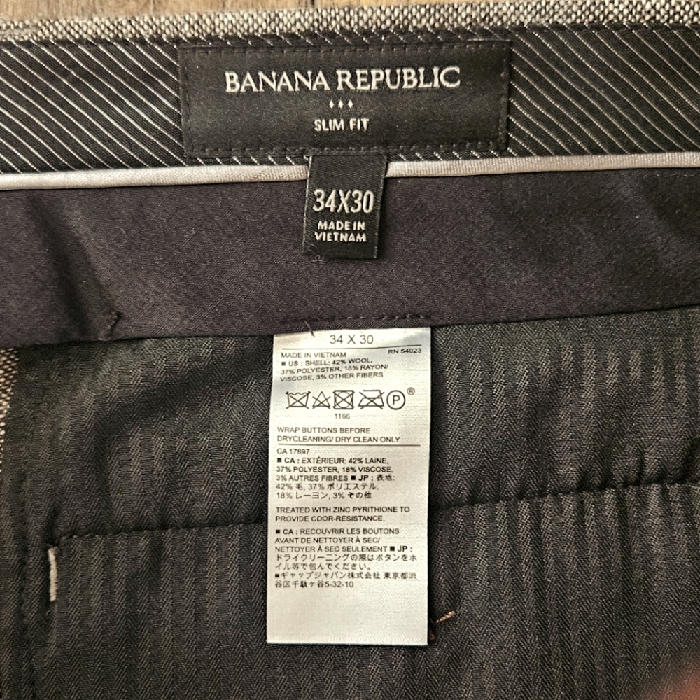 Banana Republic Suit (42R) slim - Picture 6 of 15